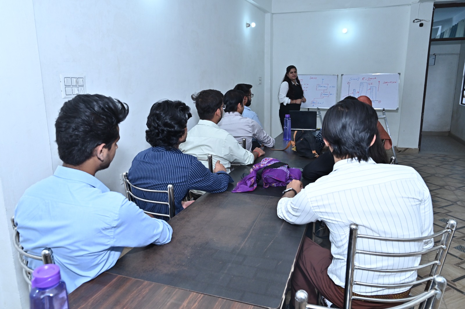 Serviflex team planning session — how we approach every client problem